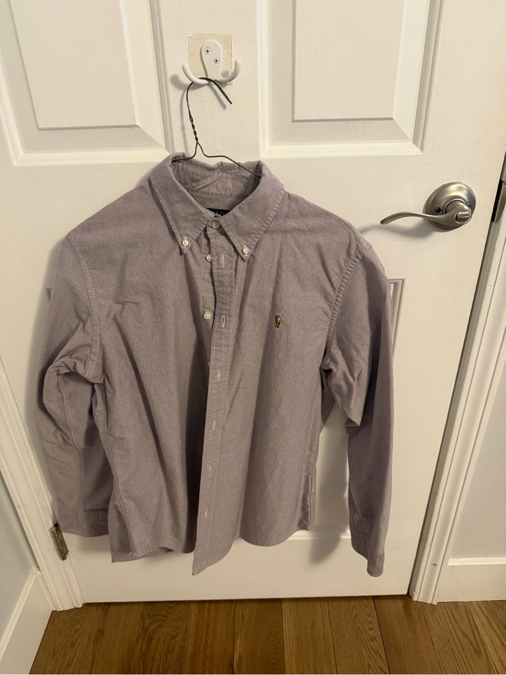 Women’s Ralph Lauren Classic Fit Button Down - Purple Sz L